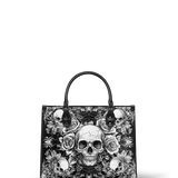 "Gravebloom" - Black Interior - Leather Handbag - 100.1 DEAL