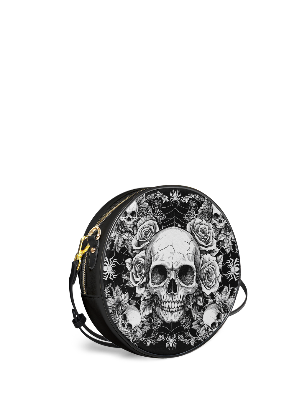 "Gravebloom" Circle Crossbody Bag