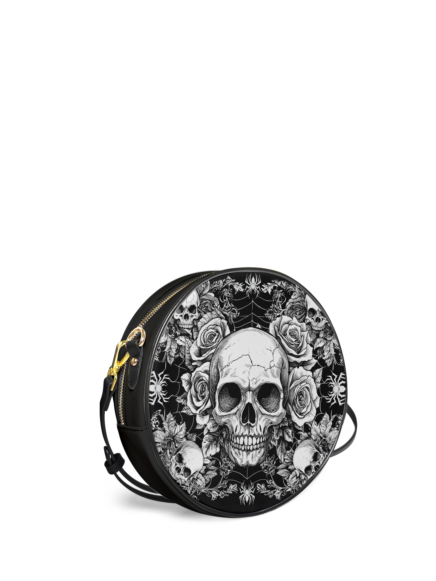 "Gravebloom" Circle Crossbody Bag
