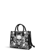 "Gravebloom" - Black Interior - Leather Handbag
