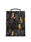 "Lunacat" Leather Backpack