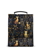 "Lunacat" Leather Backpack