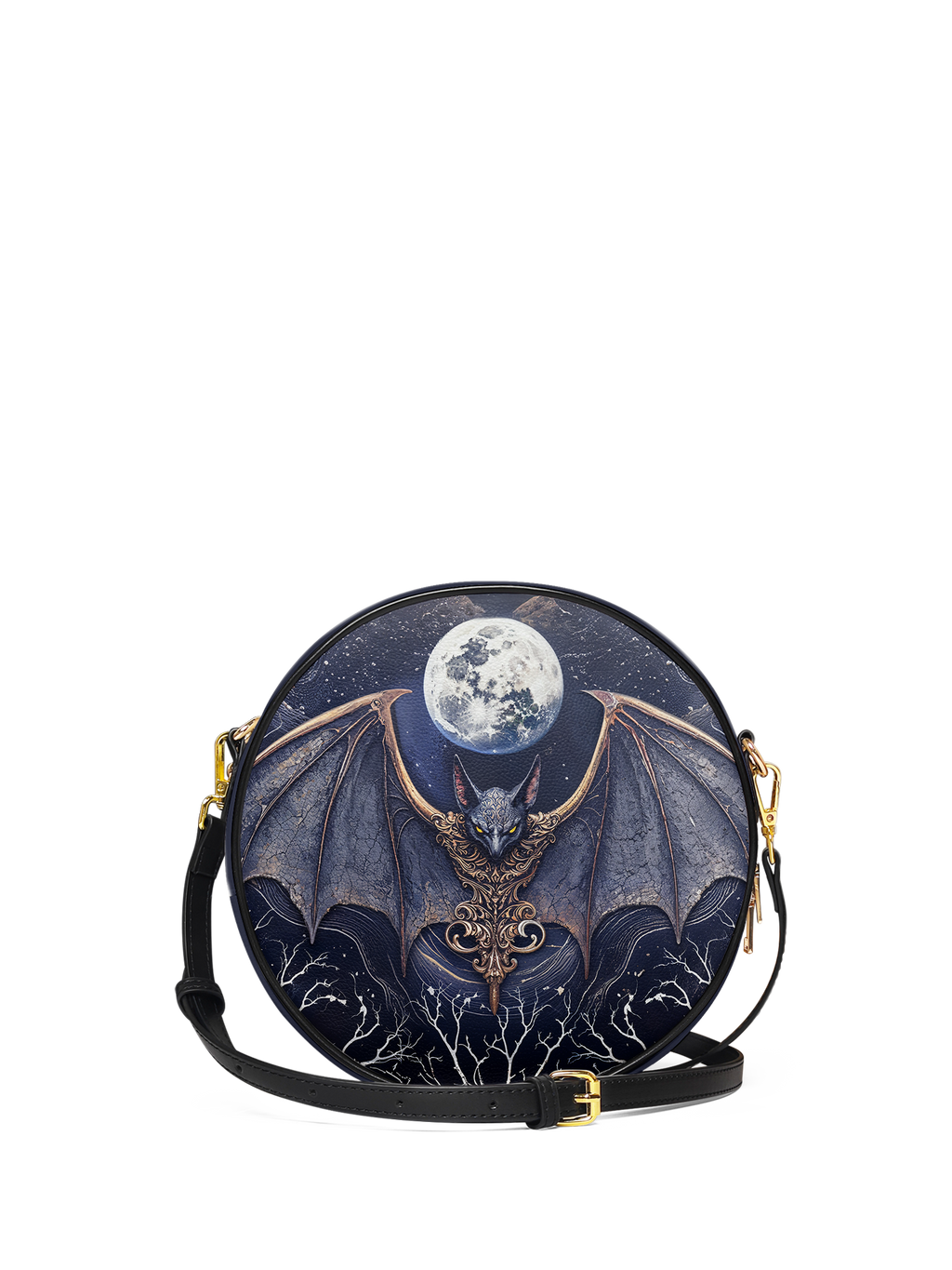 "Moonreaver" Circle Crossbody Bag