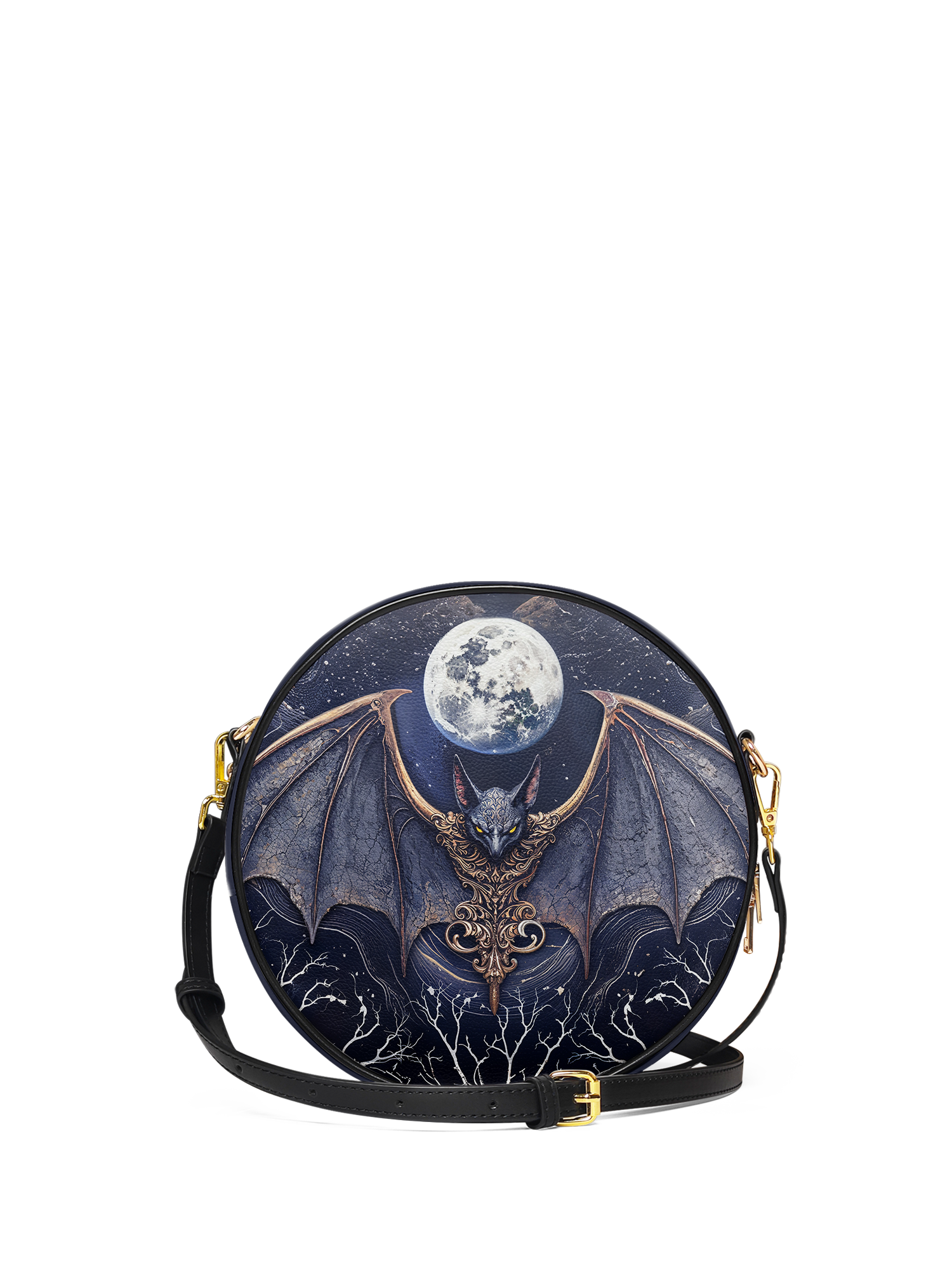 "Moonreaver" Circle Crossbody Bag