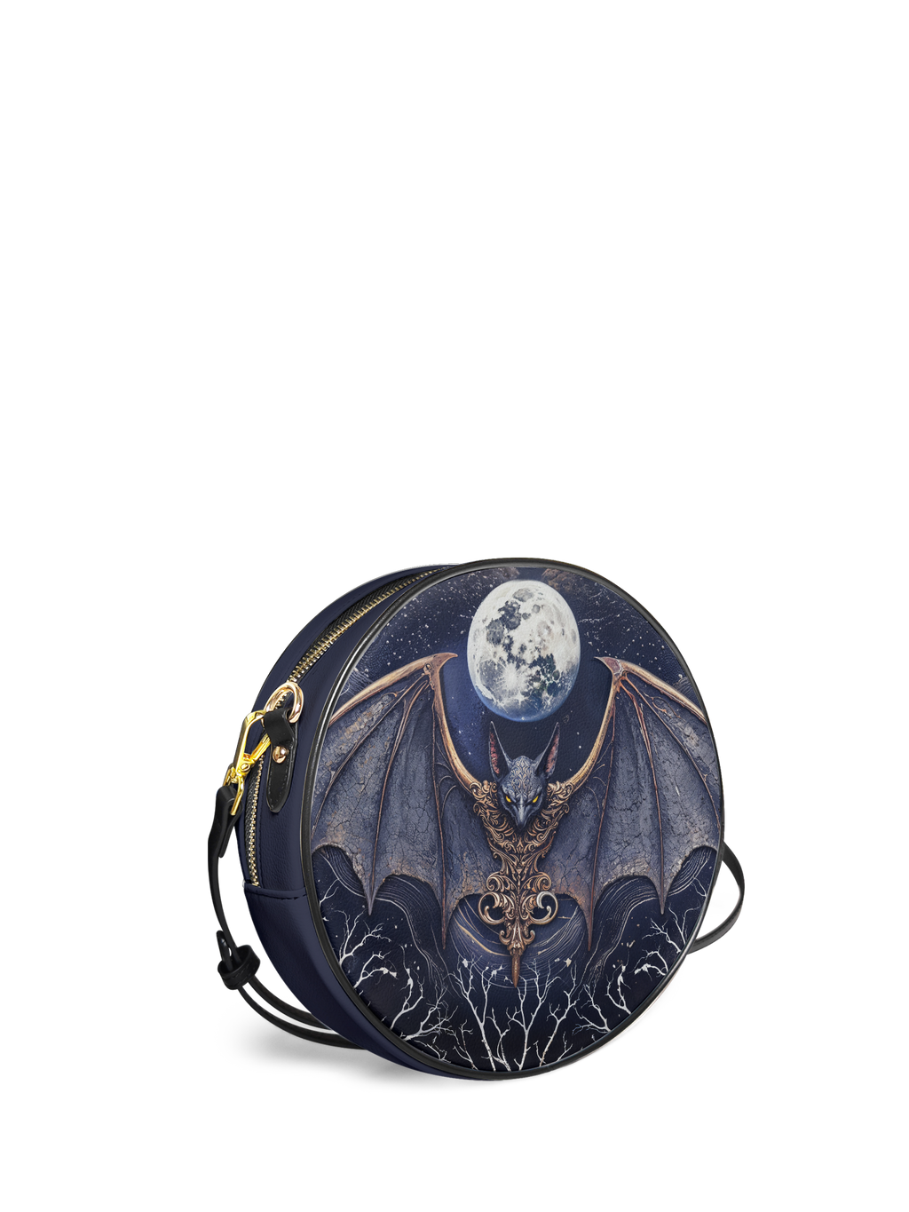 "Moonreaver" Circle Crossbody Bag