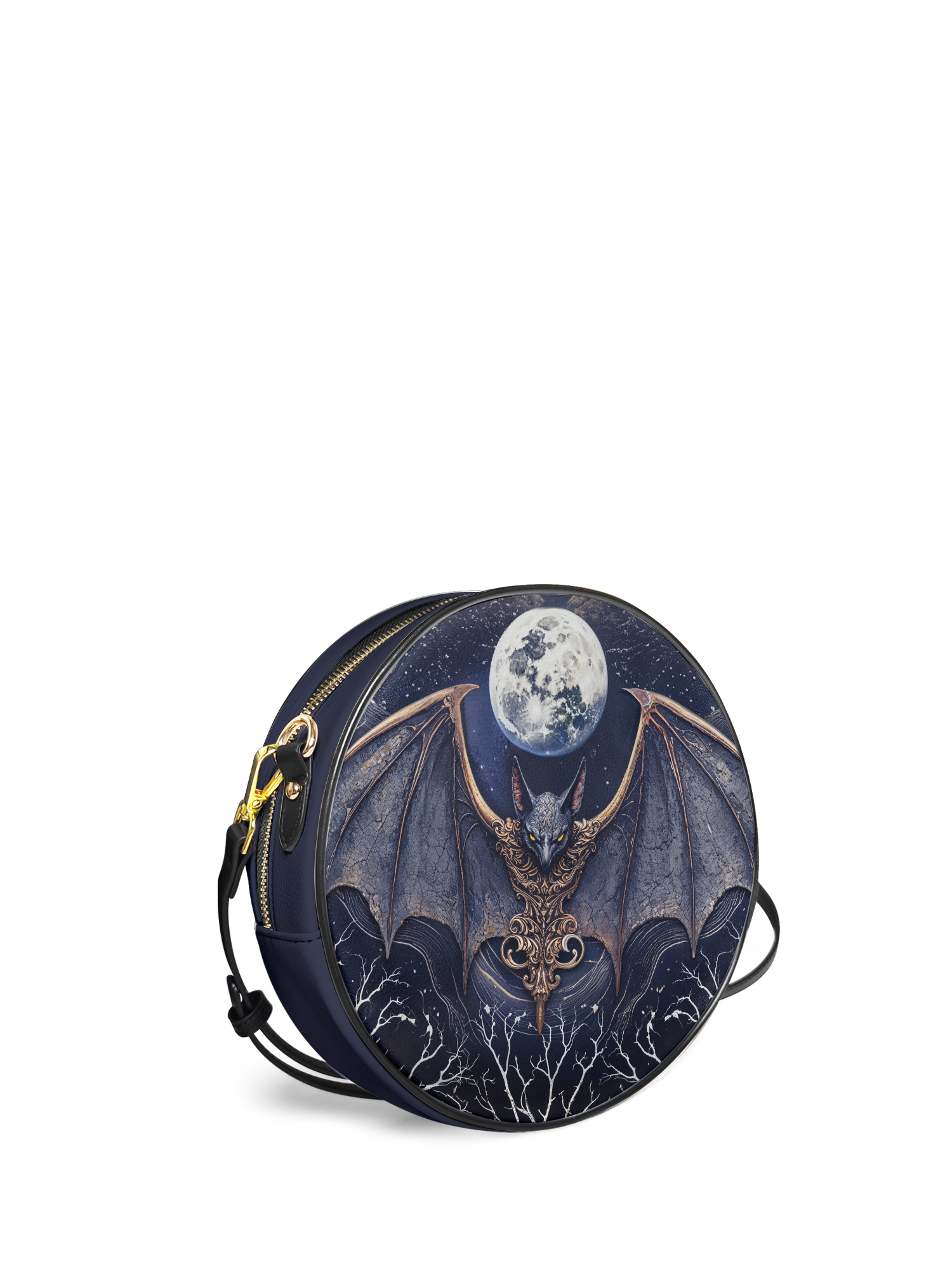 "Moonreaver" Circle Crossbody Bag