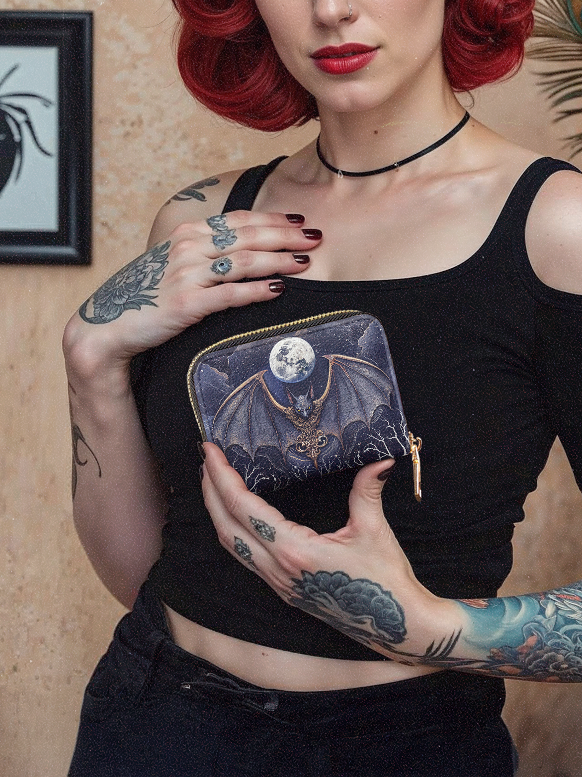 "Moonreaver" Mini Wallet