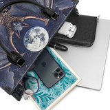 "Moonreaver" - Black Interior - Leather Handbag - 100.1 DEAL