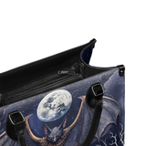 "Moonreaver" - Black Interior - Leather Handbag - 100.1 DEAL