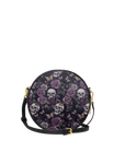 "Noctaflora" Circle Crossbody Bag