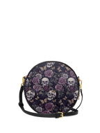 "Noctaflora" Circle Crossbody Bag