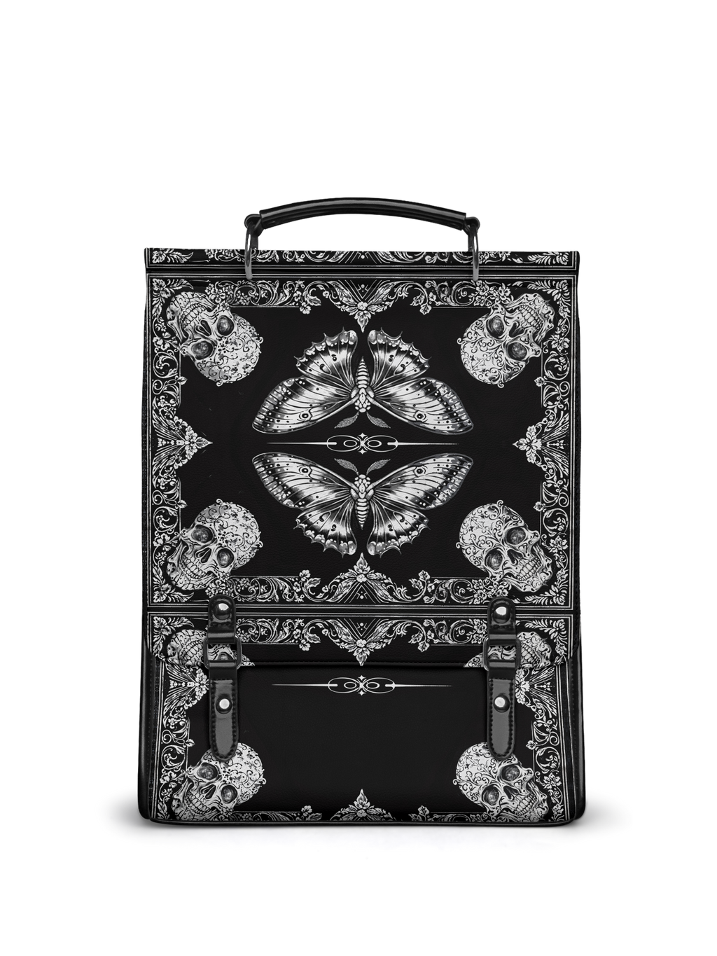 "Mothwing" Leather Backpack