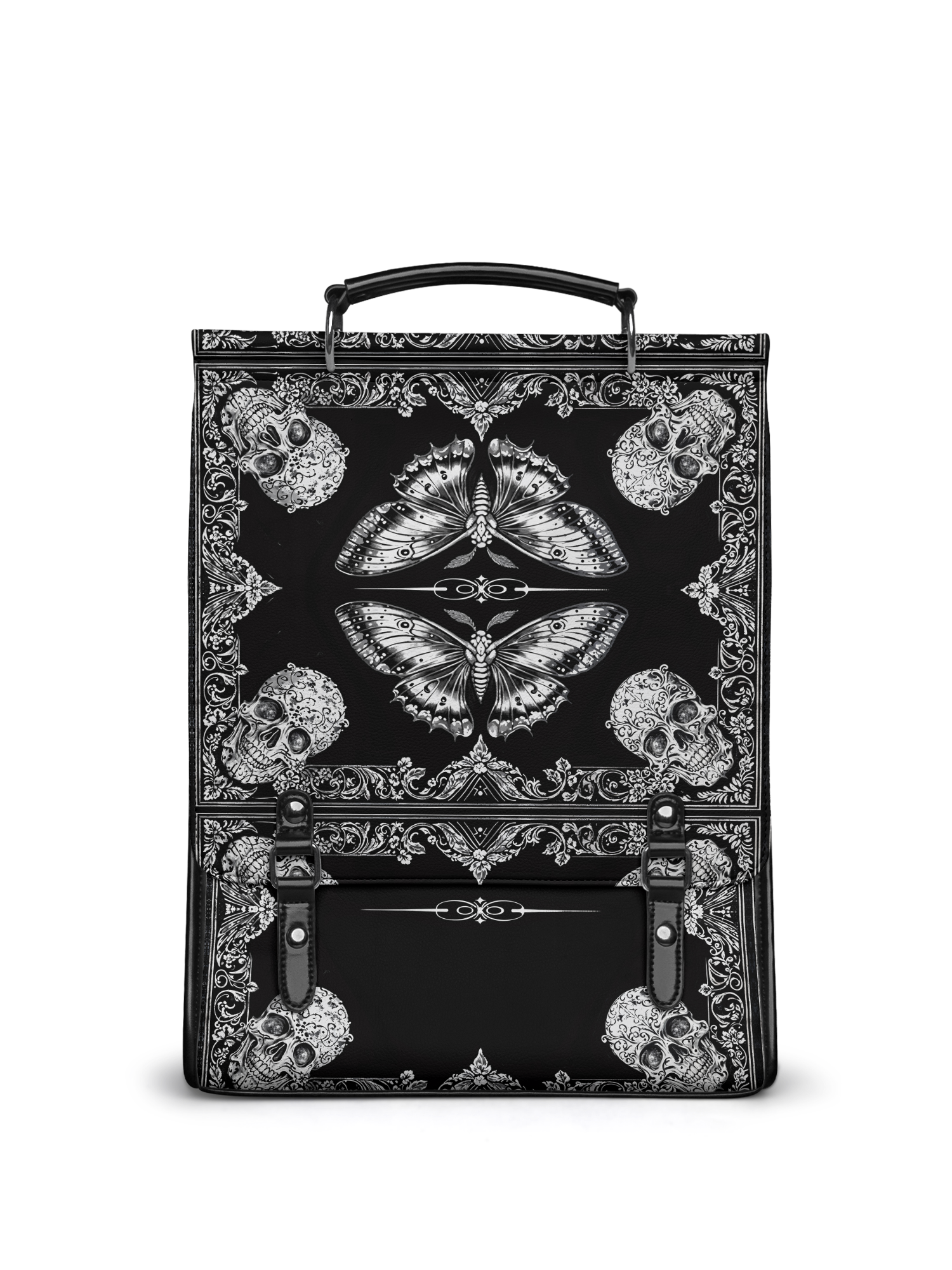 "Mothwing" Leather Backpack