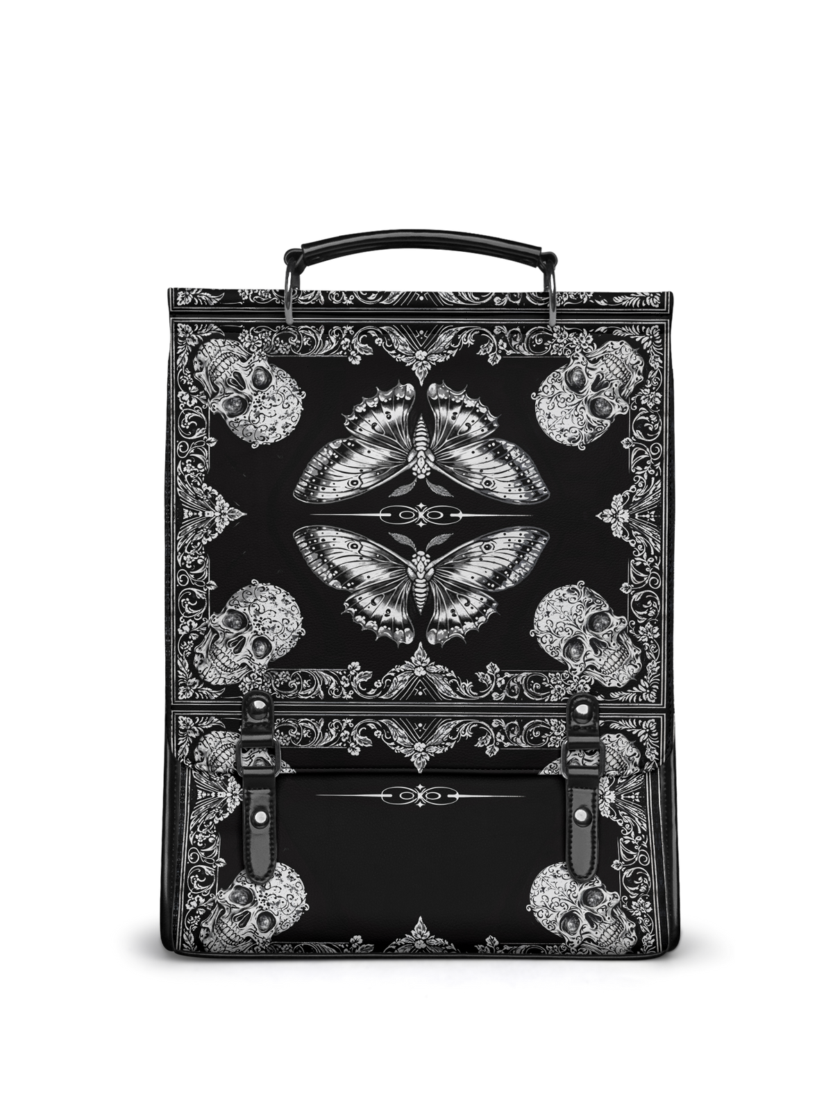 "Mothwing" Leather Backpack SPOOKY DEAL