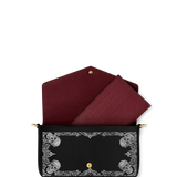 "Mothwing" Envelope Chain Crossbody Bag