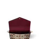 "Mournaire" Envelope Chain Crossbody Bag