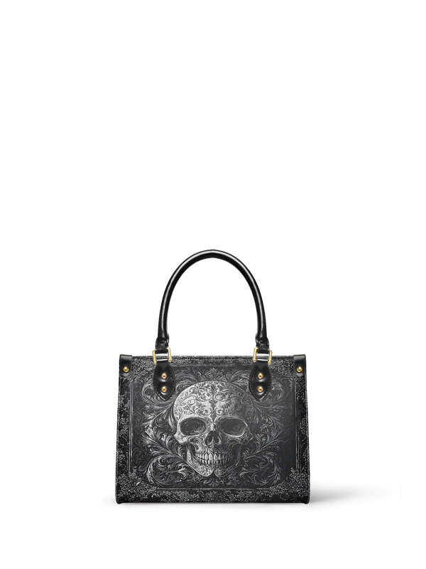 "Obscuria" - Yellow Interior - Small Leather Handbag