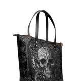 "Obscuria" Leather Tote Bag Matching SANTA Combo