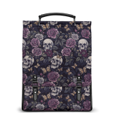 "Noctaflora" Leather Backpack