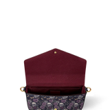 "Noctaflora" Envelope Chain Crossbody Bag