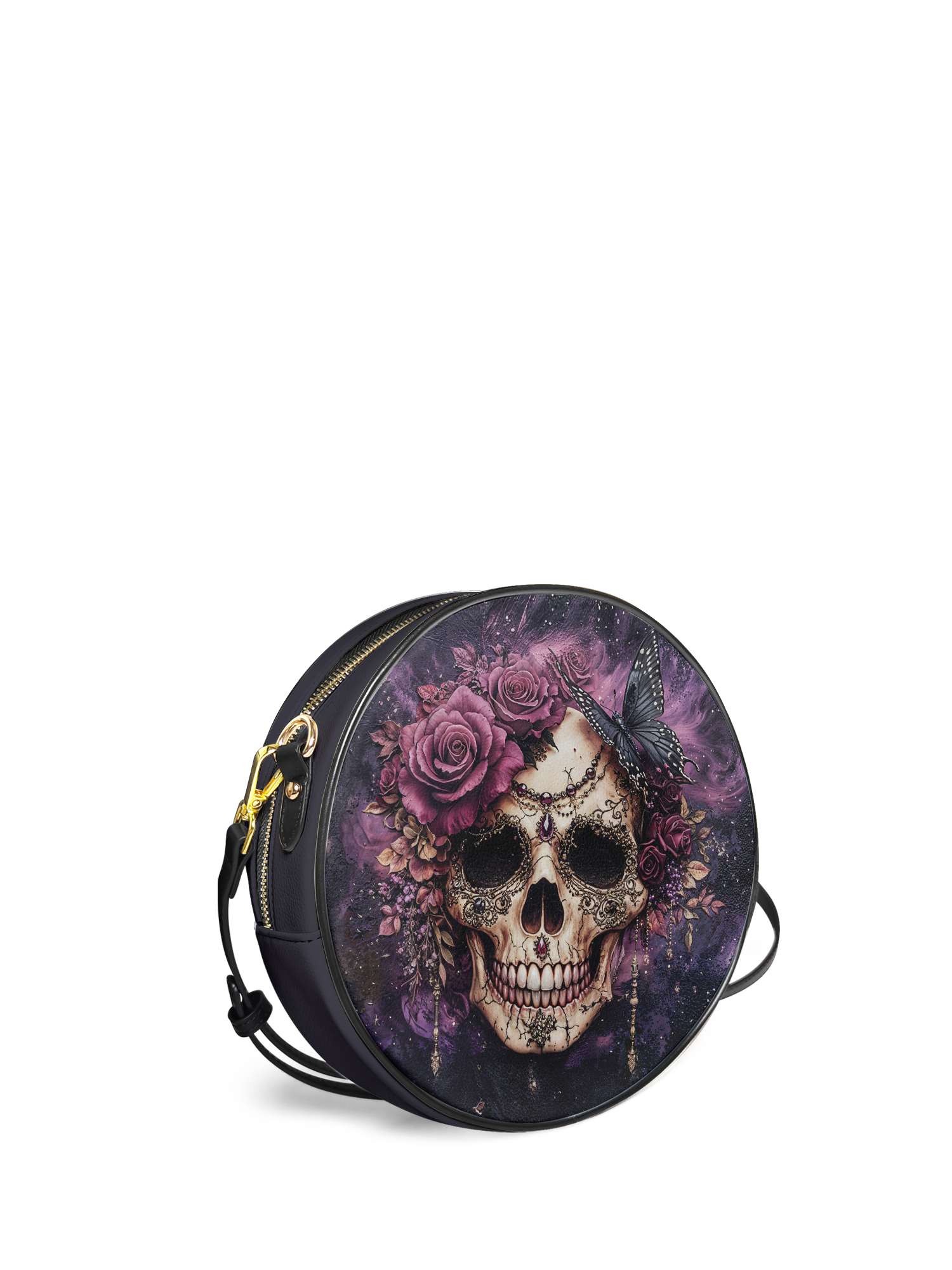 "Noxaria" Circle Crossbody Bag