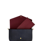 "Noxaria" Envelope Chain Crossbody Bag