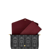 "Obscuria" Envelope Chain Crossbody Bag