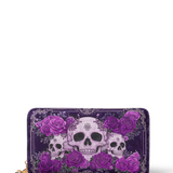 "Bloodrose" Poison Plum Wallet - 100.1 DEAL