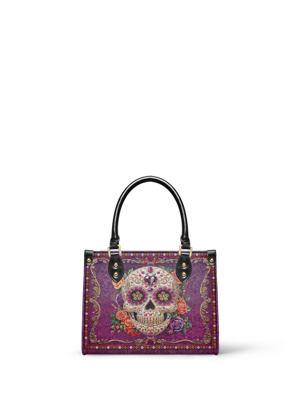 "Catrinelle" - Yellow Interior - Small Leather Handbag