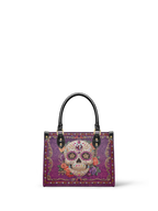 "Catrinelle" - Yellow Interior - Small Leather Handbag