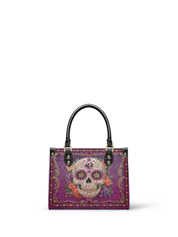 "Catrinelle" - Yellow Interior - Small Leather Handbag