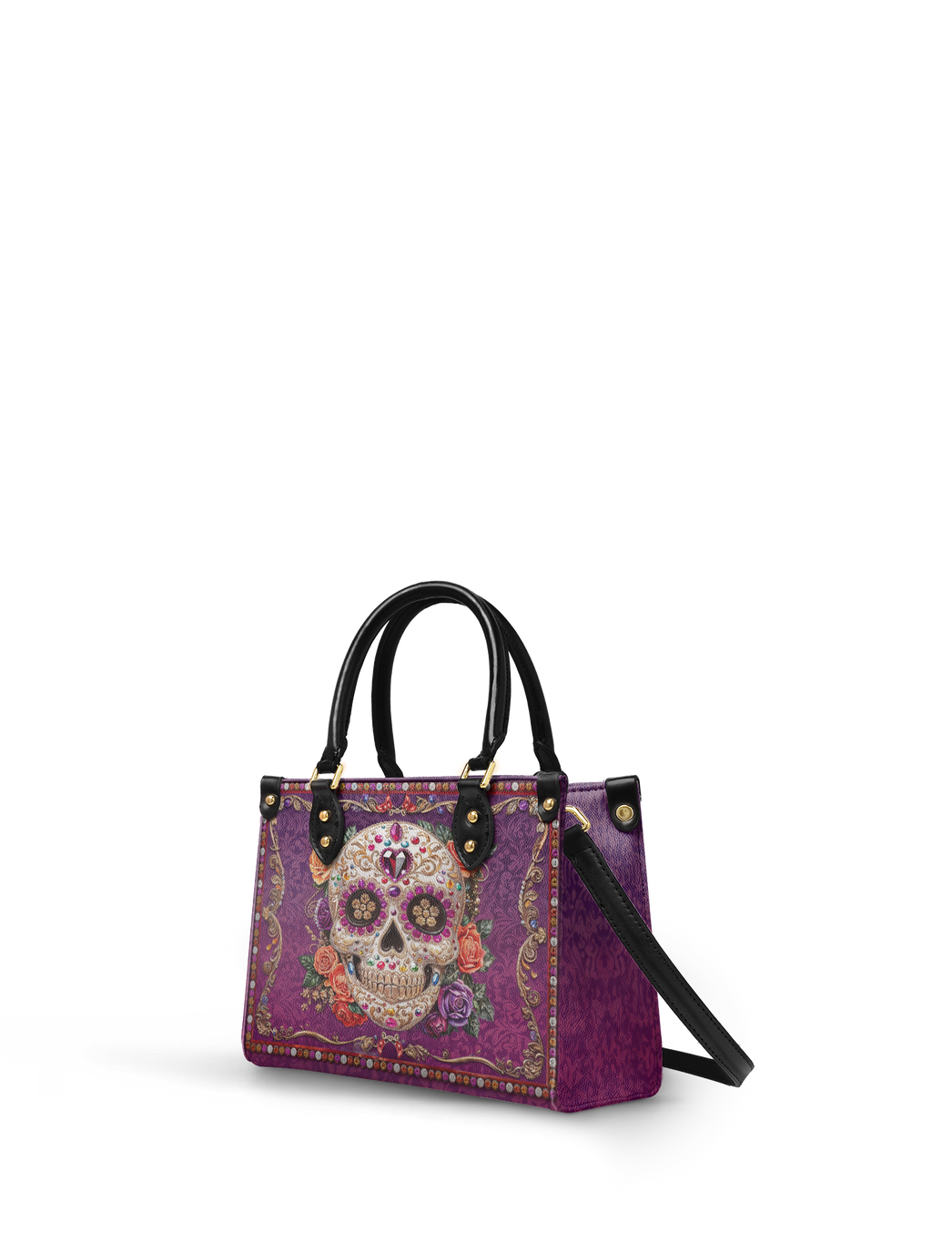 "Catrinelle" - Yellow Interior - Small Leather Handbag