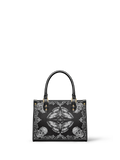 "Mothwing" - Yellow Interior - Small Leather Handbag