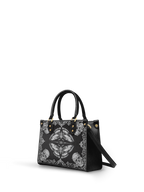 "Mothwing" - Yellow Interior - Small Leather Handbag