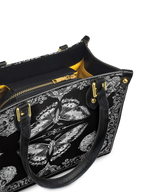 "Mothwing" - Yellow Interior - Small Leather Handbag