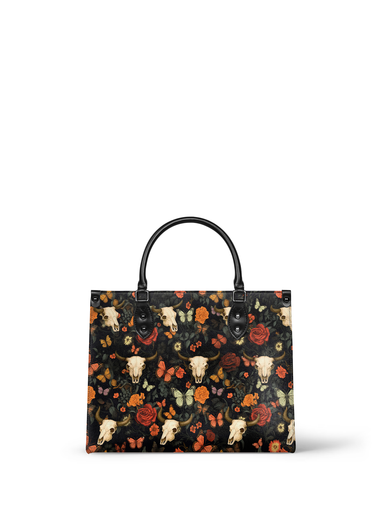 "Thornfall" - Black Interior - Leather Handbag