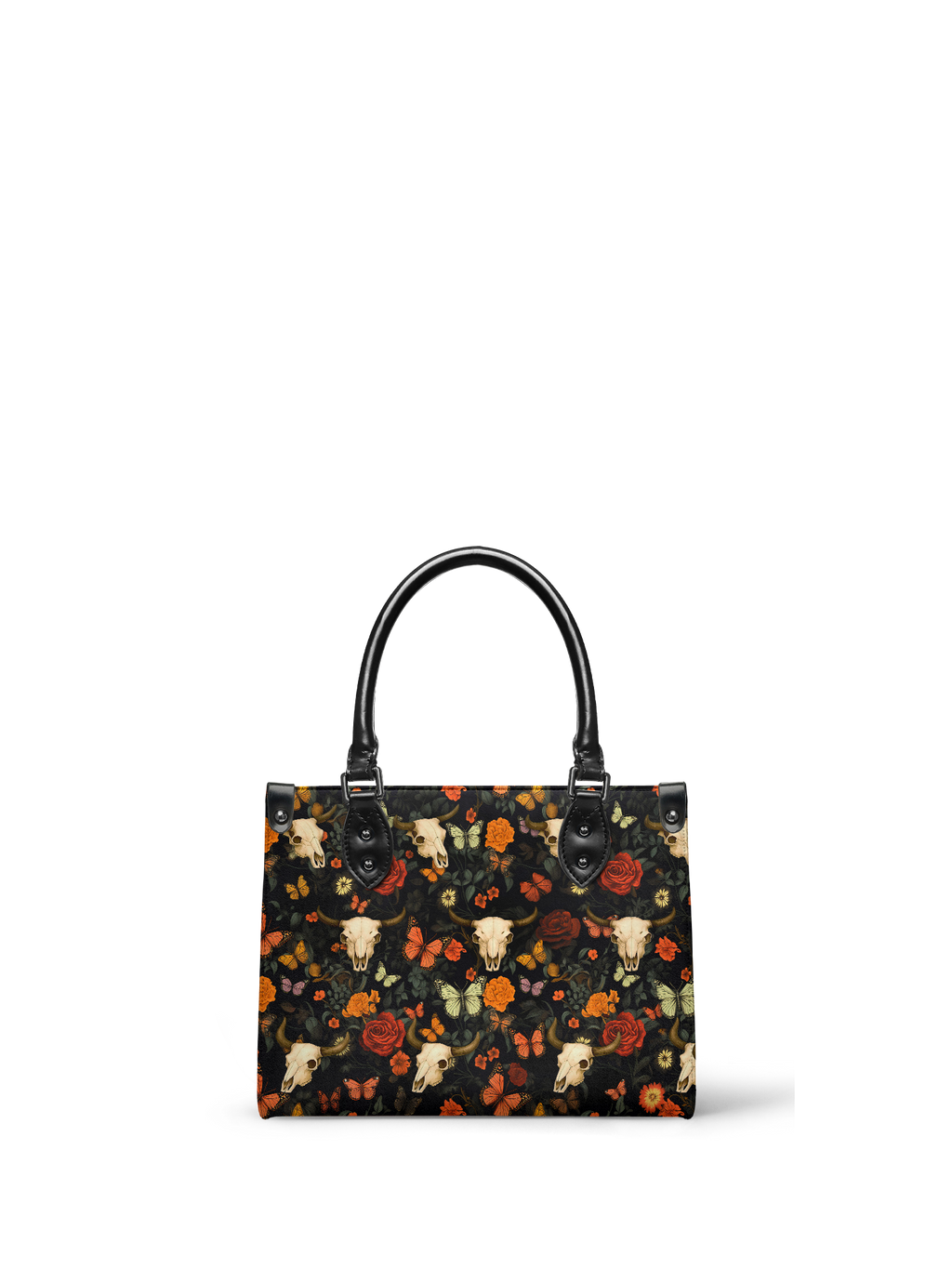 "Thornfall" - Black Interior - Small Leather Handbag