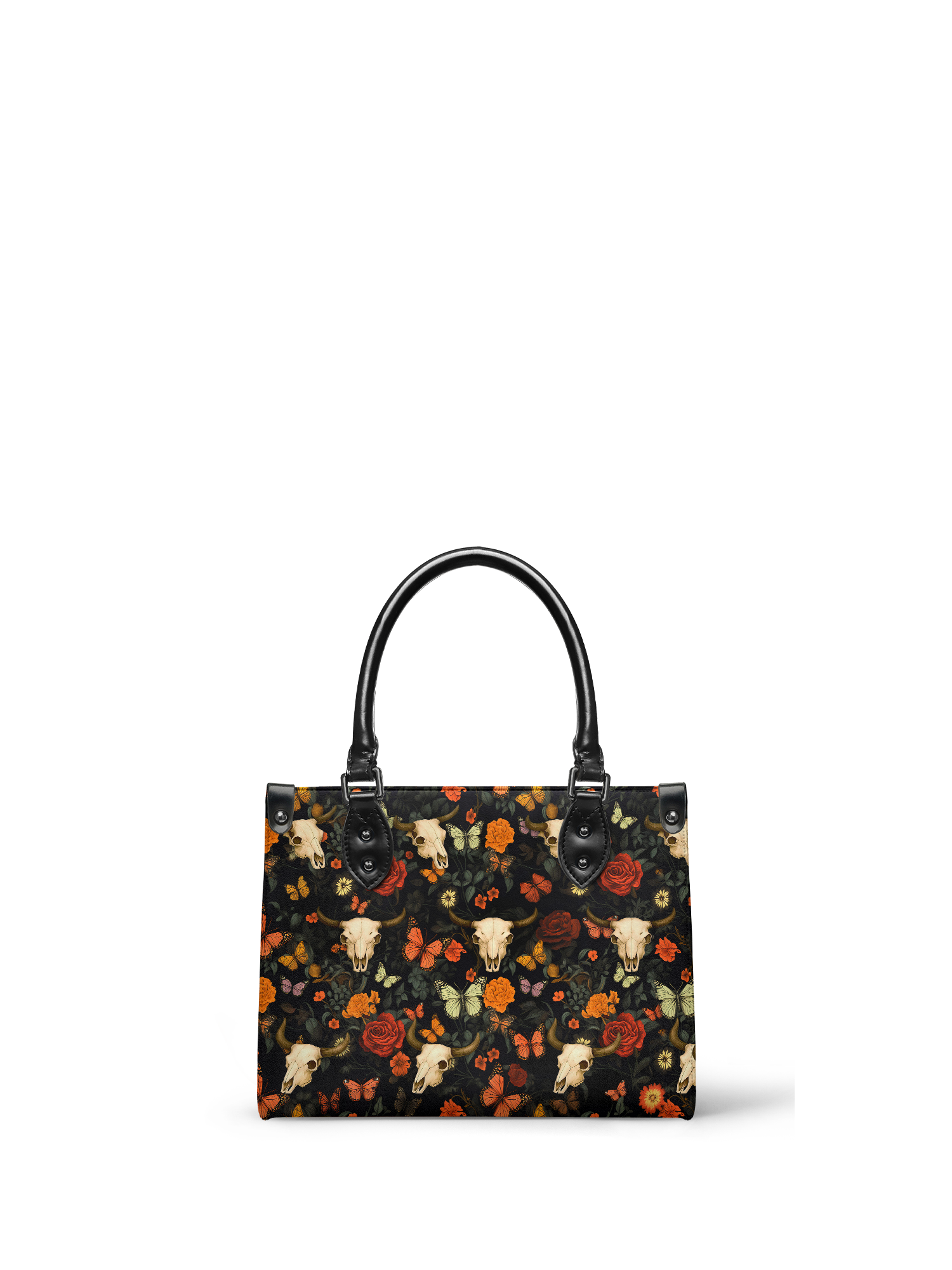 "Thornfall" - Black Interior - Small Leather Handbag