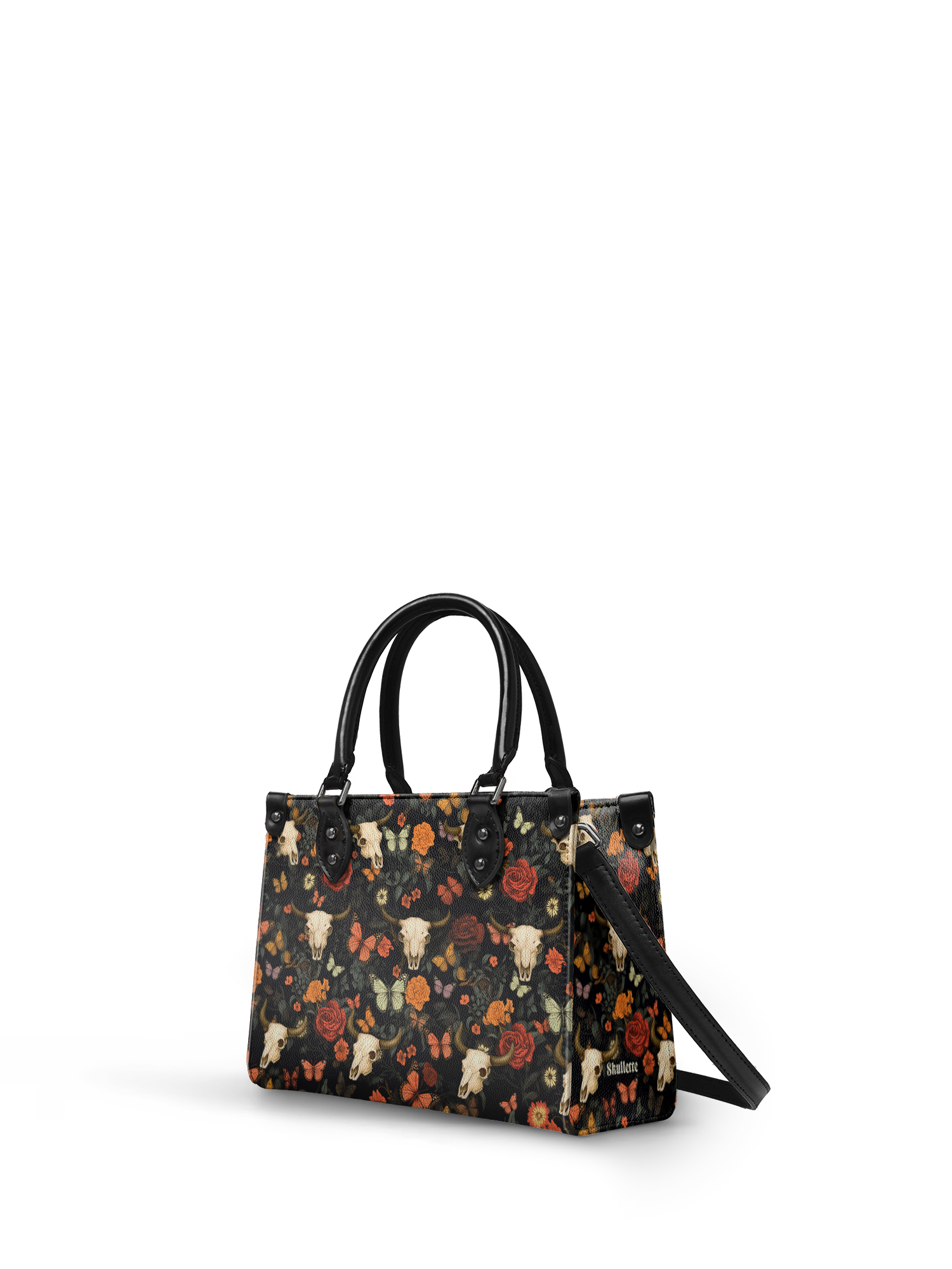 "Thornfall" - Black Interior - Small Leather Handbag