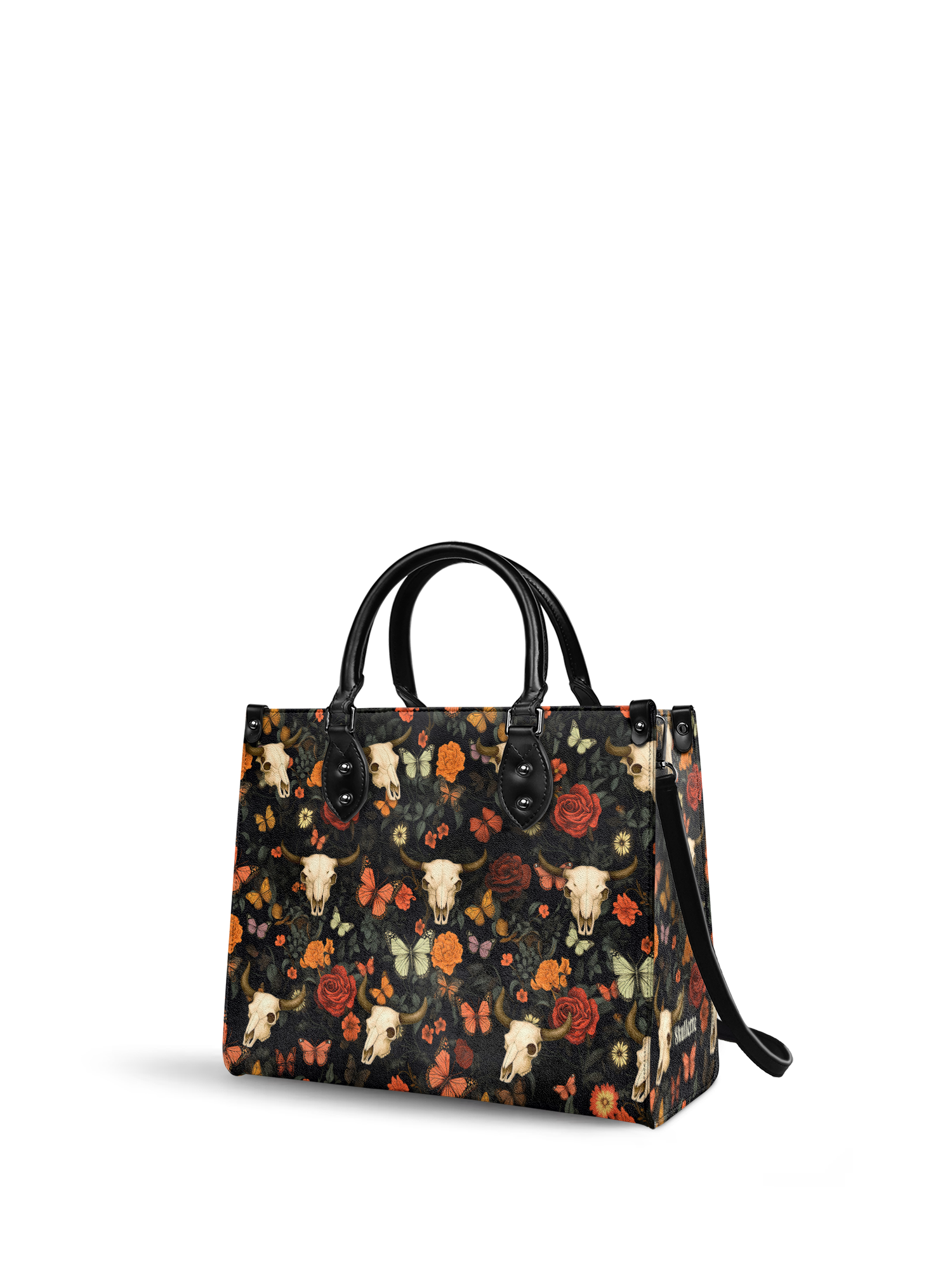 "Thornfall" - Black Interior - Leather Handbag