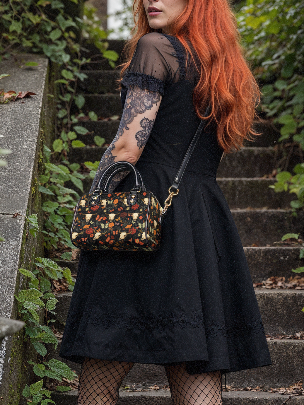 "Thornfall" Mini Satchel
