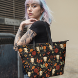 "Thornfall" Leather Tote Bag