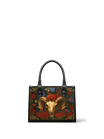 "Rosethorn" - Black Interior - Small Leather Handbag
