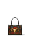 "Rosethorn" - Black Interior - Small Leather Handbag