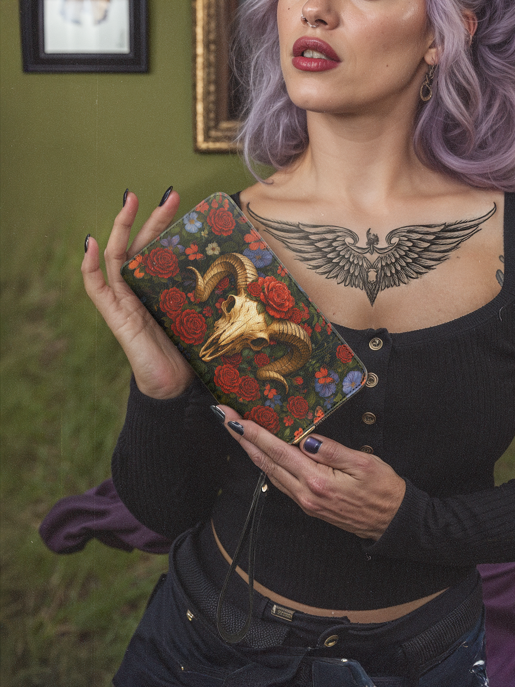 "Rosethorn" Wallet