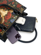 "Rosethorn" - Black Interior - Small Leather Handbag
