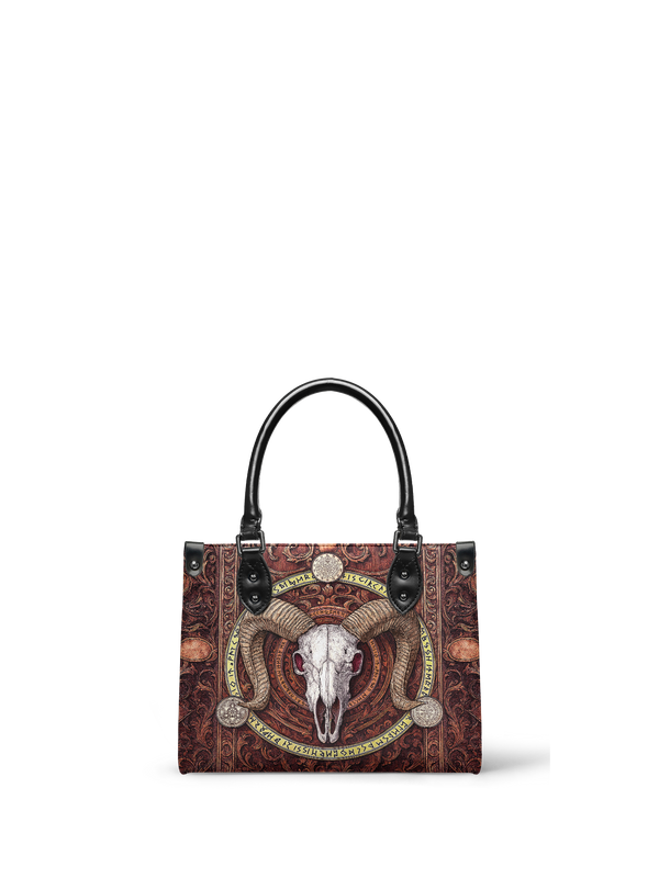 "Hexram" - Black Interior - Small Leather Handbag