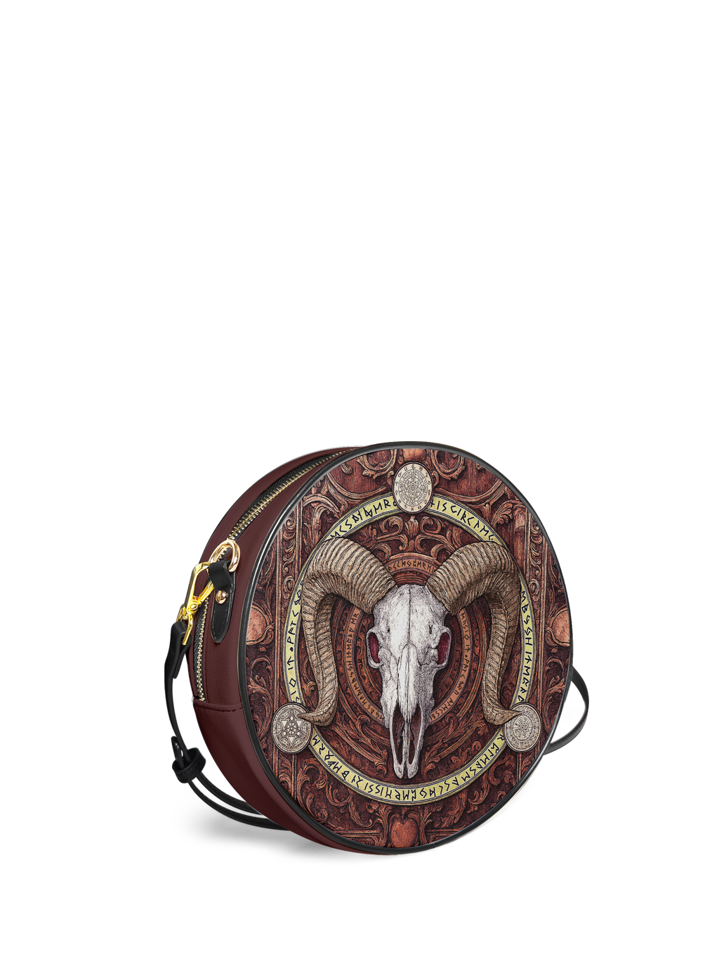 "Hexram" Circle Crossbody Bag