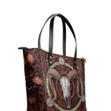 "Hexram" Leather Tote Bag