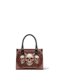 "Triskelion" - Black Interior - Small Leather Handbag